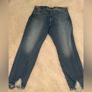 7 for all mankind luxe vintage high waist josefina women’s size 34 plus size